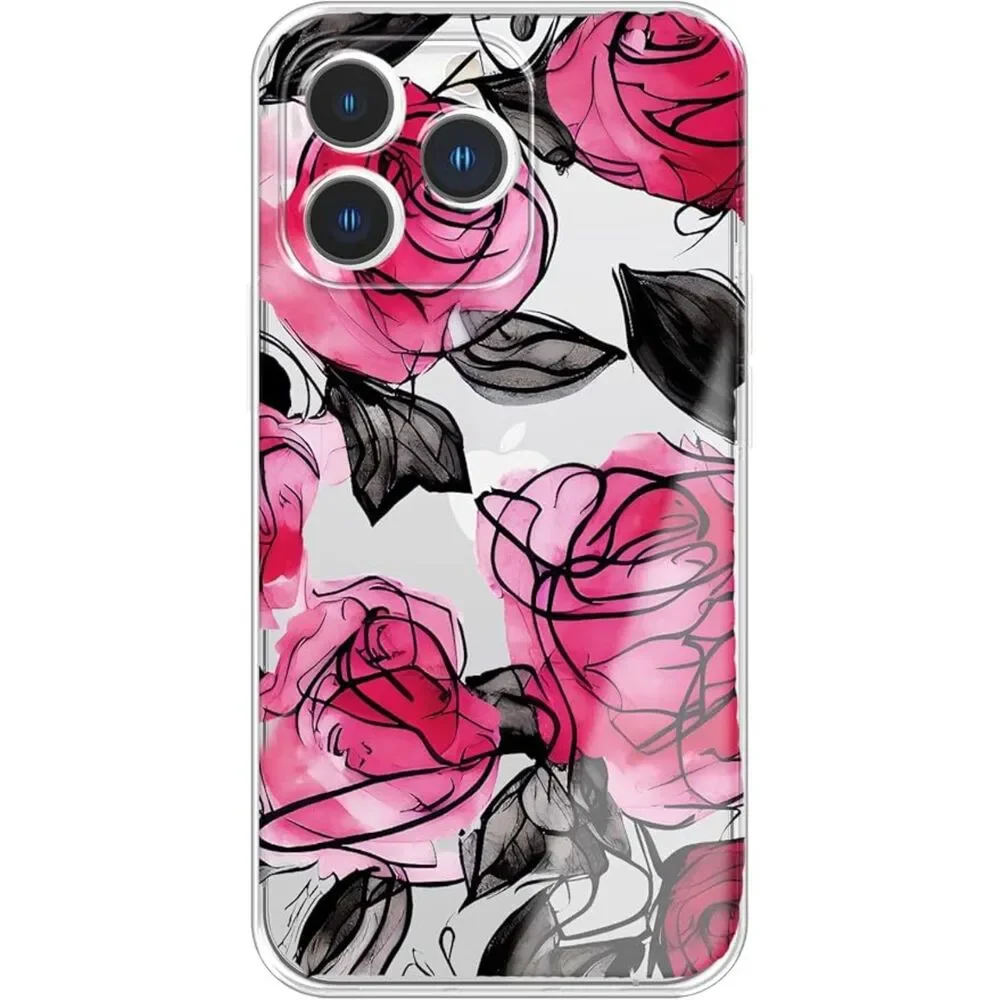 iPhone 12 Pro Max with Flower Floral Design